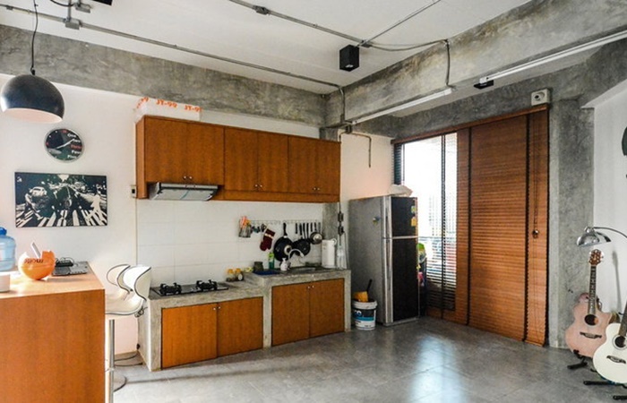 Loft style kitchen