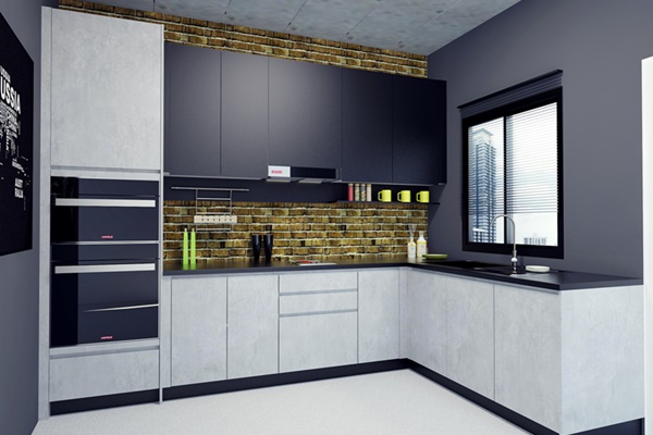 built-in kitchen